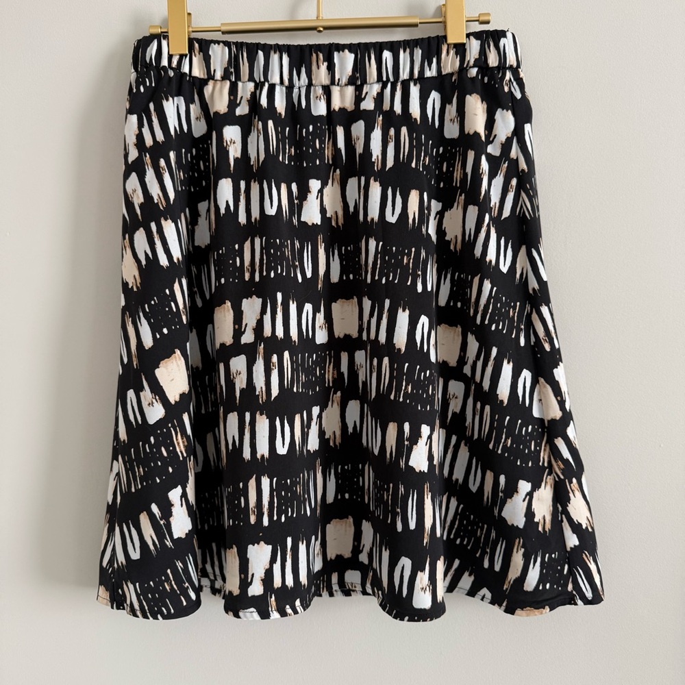 Banana Republic Fast Flippy Two Piece Set Tie Shoulder Top and Skirt Small - Picture 7 of 12